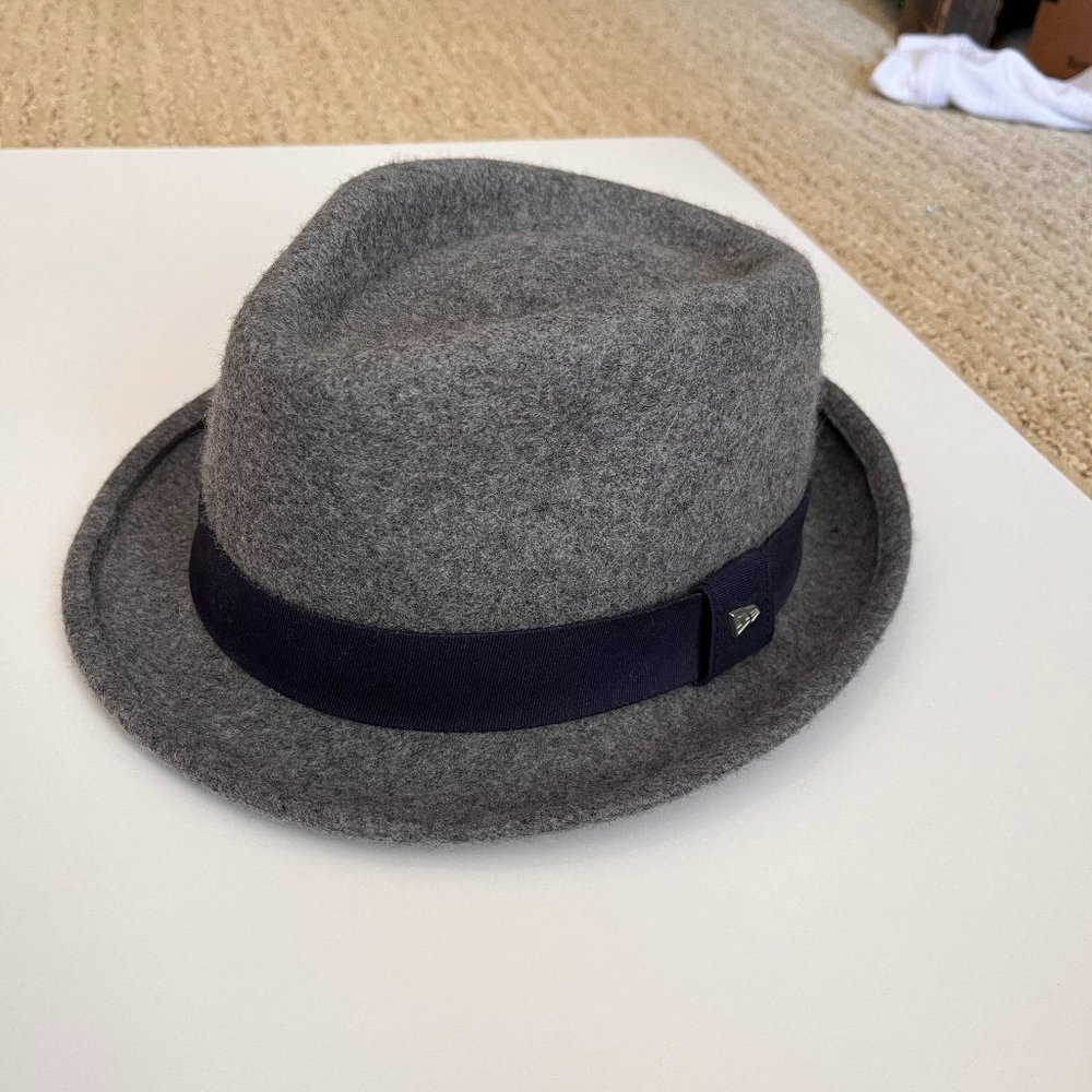 Wool Grey Fedora Hat
